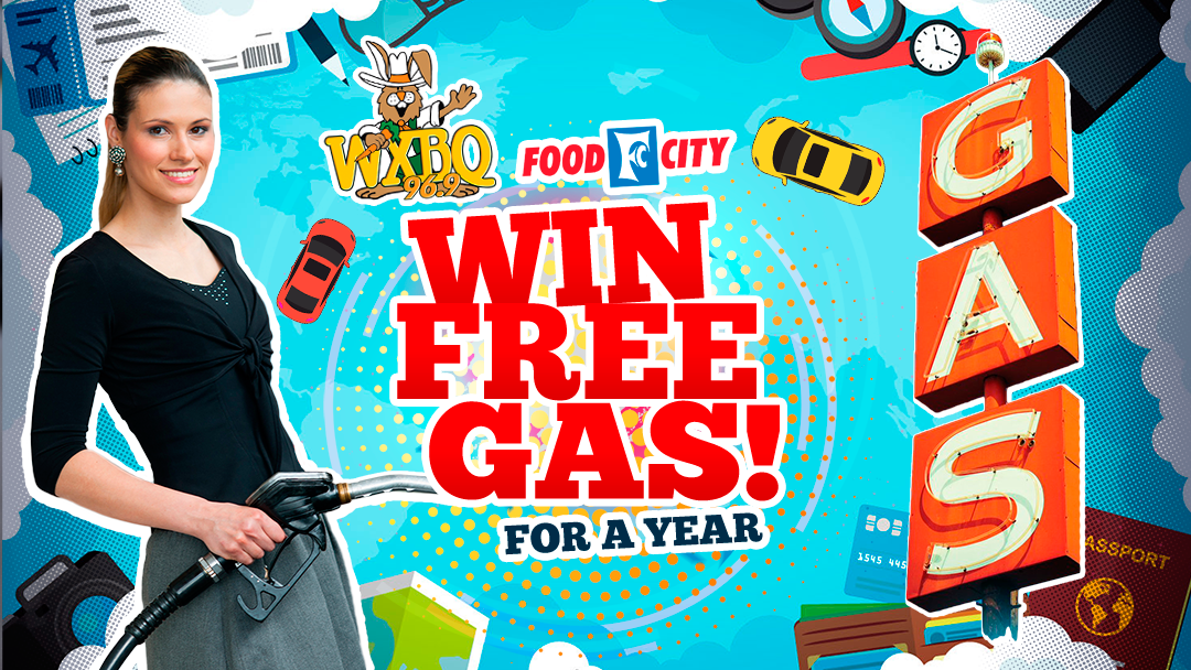 Win Free Gas For A Year From WXBQ & Food City 96.9 WXBQ