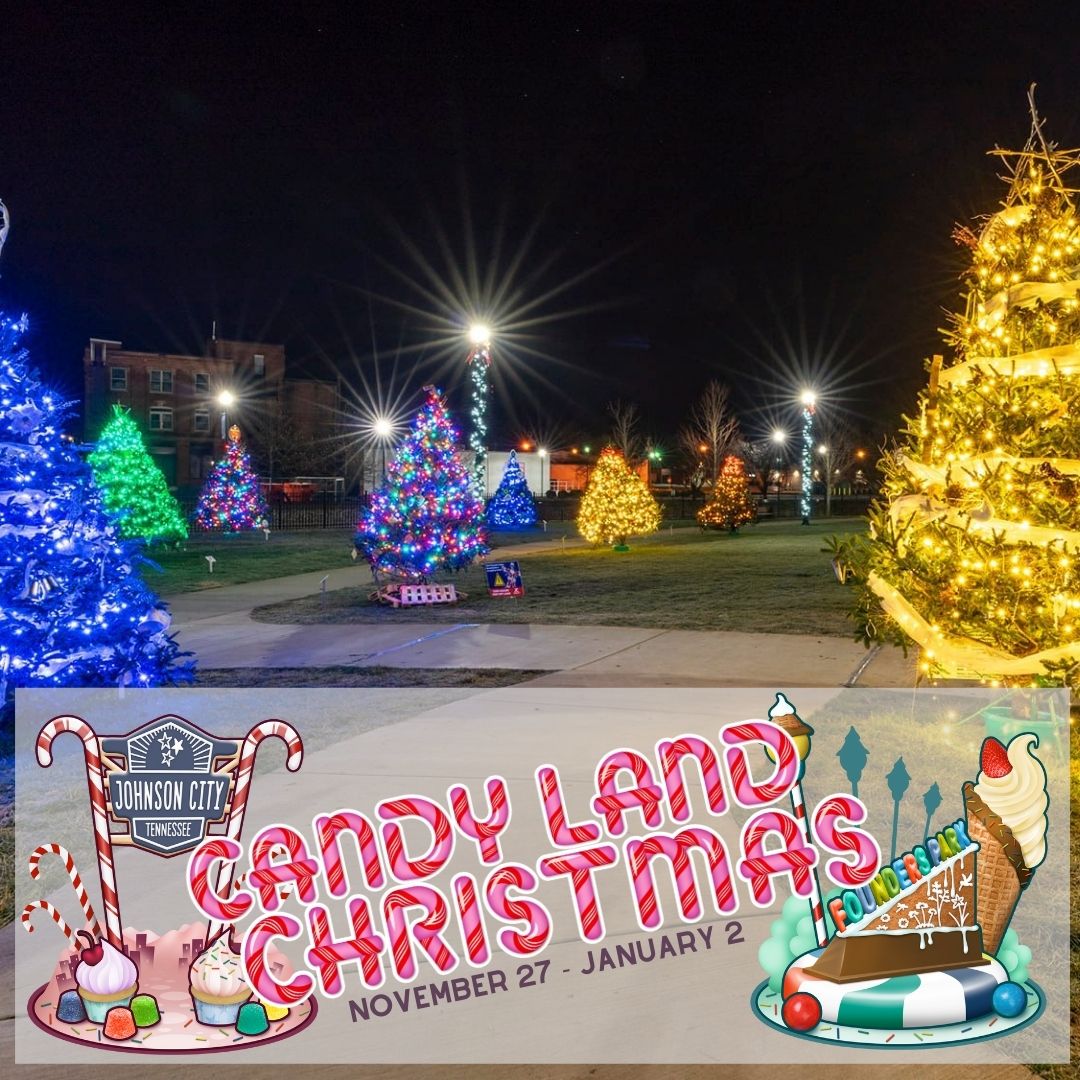 Johnson City’s “Candy Land Christmas” event kicks off Nov. 27 with tree