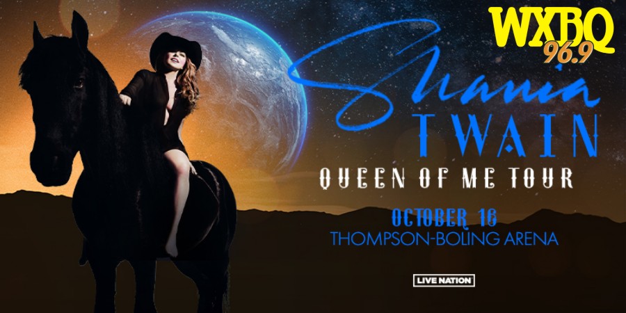 Listen to win Shania Twain Tickets