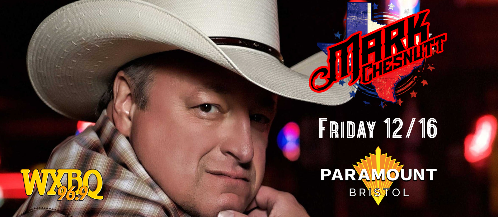 Mark chesnutt at paramount bristol 96 9 wxbq