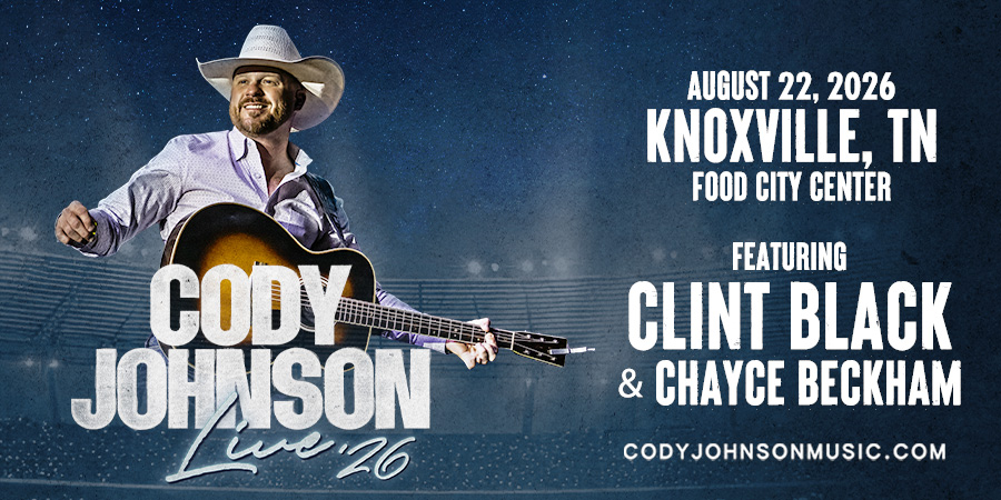 Cody Johnson Coming to Knoxville!