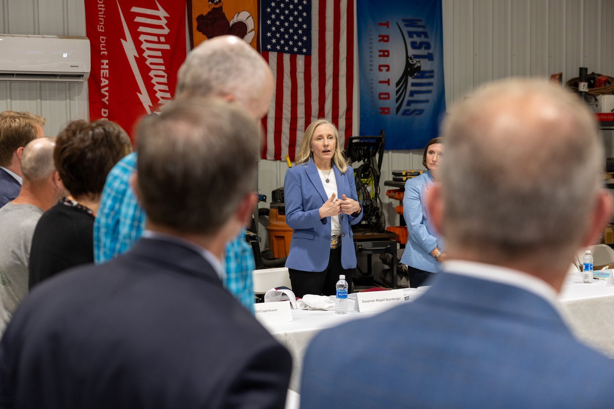 VA Governor Spanberger talks agriculture in SWVA visit