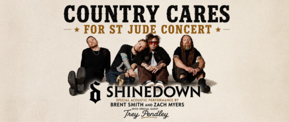 WXBQ’s Country Cares For St. Jude Concert Featuring Shinedown