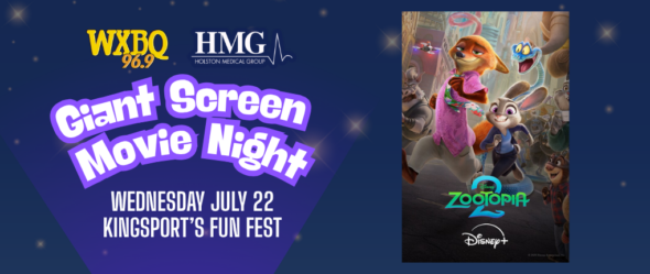 WXBQ’s Giant Screen Movie At Fun Fest