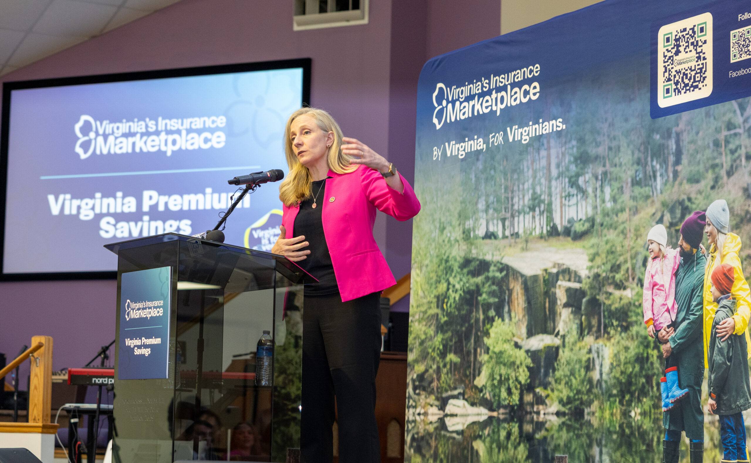 Spanberger invites uninsured to find Virginia Premium Savings Program